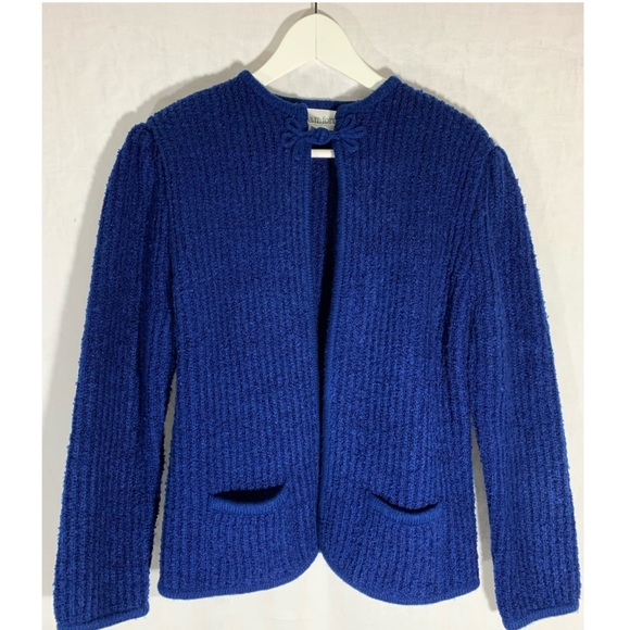 Stamford knit Cardigan sweater - Picture 2 of 6